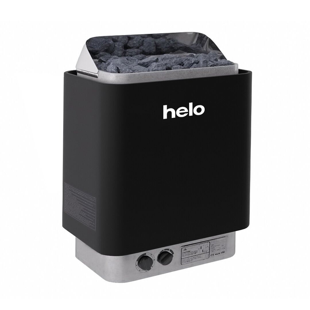 Helo Cup STJ 8 kW sisseehitatud juhtseadmega elektriline saunakeris Helo Cup STJ 8 kW sisseehitatud juhtseadmega elektriline saunakeris