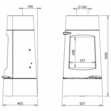 Invicta ARATOS, антрацит 8 кВт 2 Invicta ARATOS, антрацит 8 кВт 2