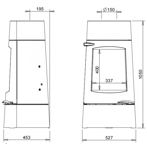 Invicta ARATOS, антрацит 8 кВт 2 Invicta ARATOS, антрацит 8 кВт 2