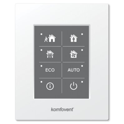Komfovent Domekt R 500 V HE rekuperators ar elektrisko sildītāju 2 Komfovent Domekt R 500 V HE rekuperators ar elektrisko sildītāju 2
