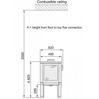 Печь NIBE Contura 52T 4 Печь NIBE Contura 52T 4