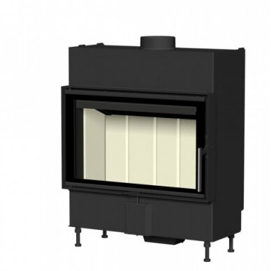 Стальная каминная топка Romotop KV HEAT H2P13, 8кВт