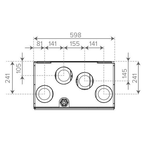 Rekuperaator Vallox 051 MV, 183 m3/h 3