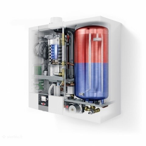 Wolf CGW 24/140 (24 kW) riputatav kondensatsioonikatel veesoojendiga 1 Wolf CGW 24/140 (24 kW) riputatav kondensatsioonikatel veesoojendiga 1