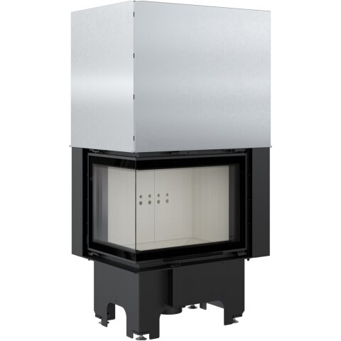 Kaminasüdamik Kratki VNL 610/430 9 kW, kandilise klaasiga Kaminasüdamik Kratki VNL 610/430 9 kW, kandilise klaasiga